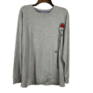 Champion Men Long‎ Sleeve Pullover Swearshirt Size L